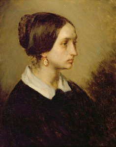 Porträtt av Madame Ono, 1844