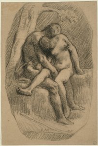 Älskarna av Jean Francois Millet