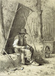 The Road Mender, av Jean Francois Millet