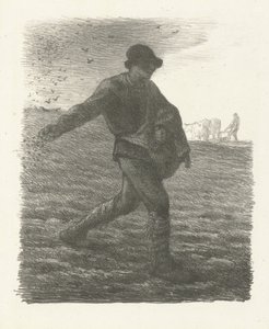 Såningsmannen, 1851 av Jean Francois Millet