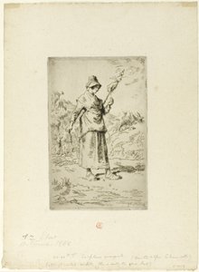 Spinnaren av Jean Francois Millet