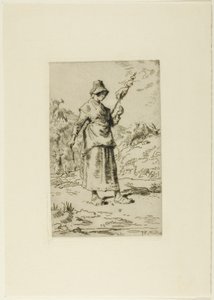 Spinnaren av Jean Francois Millet