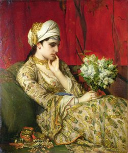 The Odalisque (olja på duk nedlagd ombord)
