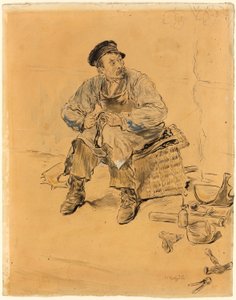 En skomakare av Jean Francois Raffaelli