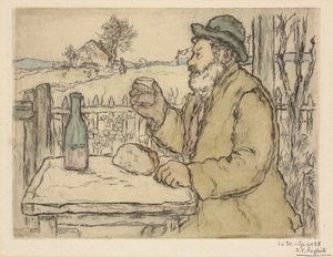 Skål av Jean Francois Raffaelli