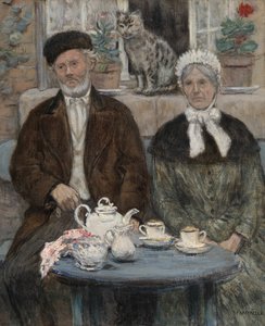 Afternoon Tea, ca. 1880.