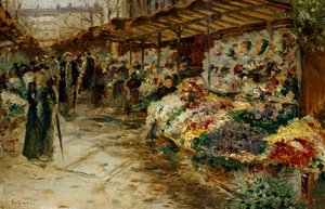 Blomstermarknad, 1882.