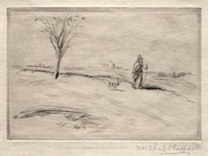LE cha min AU. av Jean Francois Raffaelli