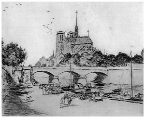 Vår Fru, c1870-1920 1924 av Jean Francois Raffaelli