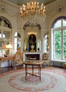 Oktagonal salong hos Comtesse de Provence av Jean Francois Therese Chalgrin