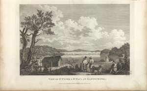 Utsikt över hamnen i Petropavlovsk, 1780-talet. av Jean Francois de Galaup La Perouse