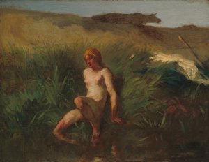 Badaren av Jean Francois Millet