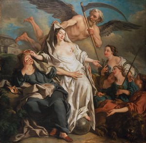 Tiden avslöjar sanningen, 1733 av Jean François de Troy