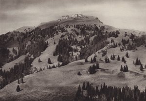 Hotell Rigi Kulm (s/v foto) av Jean Gaberell