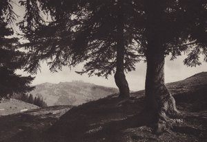 Rigi Staffel, gå nära Staffel (s/v foto) av Jean Gaberell