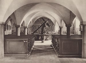Schweiz: Stans, de dödas kapell (s/v foto) av Jean Gaberell