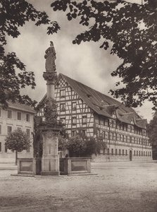Schweiz: Winterthur, den gamla kasernen (s/v foto)
