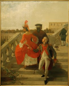 Saint-Lambert u.dHoudetot av Jean Francois Gigoux
