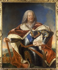 Porträtt av Stanislas Leszczynski (Leszczinski av Jean Girardet