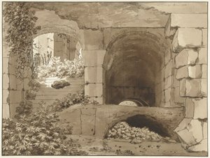 Ansikte i Colosseum av Jean Grandjean