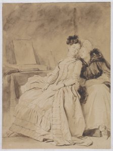 Det intima samtalet av Jean Honore Fragonard