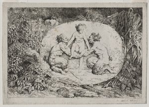 Bachchanless av Jean Honore Fragonard