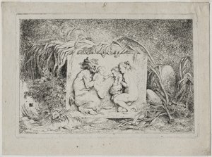 Bacchanales: Satyrens familj av Jean Honore Fragonard