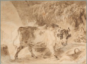 Tjur från den romerska campagnan av Jean Honore Fragonard