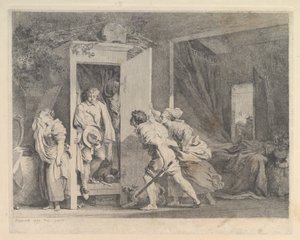 Kabinettet, 1778. av Jean Honore Fragonard