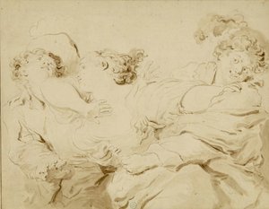 Smällen, 1785. av Jean Honore Fragonard