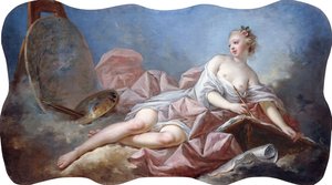 Personifiering av målning, av Jean Honore Fragonard