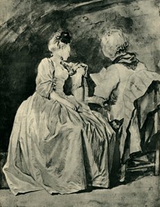 Reading, c1778, 1943. av Jean Honore Fragonard