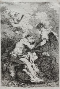 Sankt Jerome av Jean Honore Fragonard