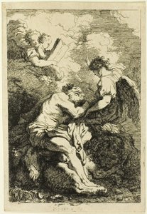 Sankt Jerome av Jean Honore Fragonard