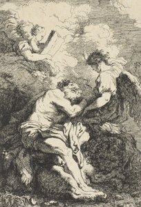 Sankt Hieronymus, ca 1761-65 av Jean Honore Fragonard