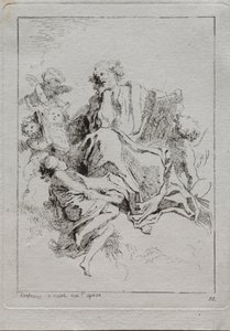 Sankt Lukas av Jean Honore Fragonard
