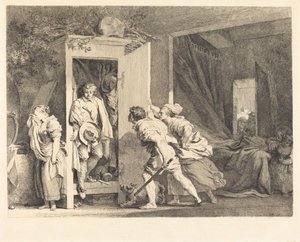 Armoiret av Jean Honore Fragonard