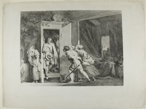 Armoiret av Jean Honore Fragonard