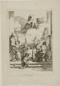 Antonius och Kleopatras högtid av Jean Honore Fragonard