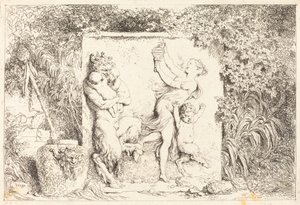Satyrdansen av Jean Honore Fragonard