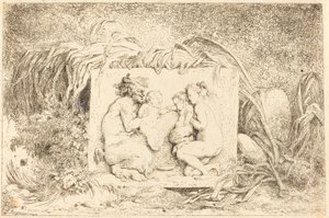 Satyrens familj av Jean Honore Fragonard