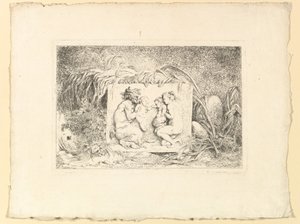 Familjen Satyrer, 1763. av Jean Honore Fragonard