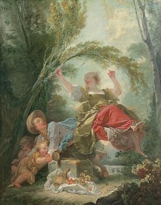 Gungbrädan av Jean Honore Fragonard