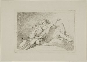 Två profeter av Jean Honore Fragonard