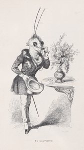 En gammal fjäril från scener ur djurens privata och offentliga liv, ca. 1837-47. av Jean Ignace Isidore Gérard