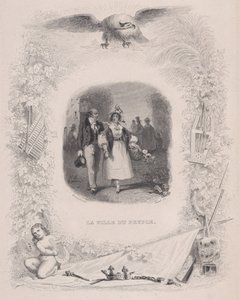 Folkets dotter ur Bérangers sånger, 1829. av Jean Ignace Isidore Gérard