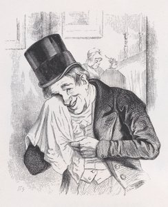 De Profundis från The Complete Works of Béranger, 1836. av Jean Ignace Isidore Gérard