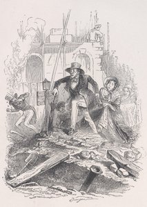 Inte bara kan parisaren engagera sig i en stärkande övning, utan han skaffar sig säkerheten o..., 1843. av Jean Ignace Isidore Gérard
