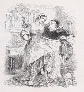 Den gode påven från The Complete Works of Béranger, 1836. av Jean Ignace Isidore Gérard