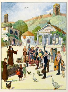 Berättelsen om Alsace berättar för barnen; Kristendomen i Alsace;